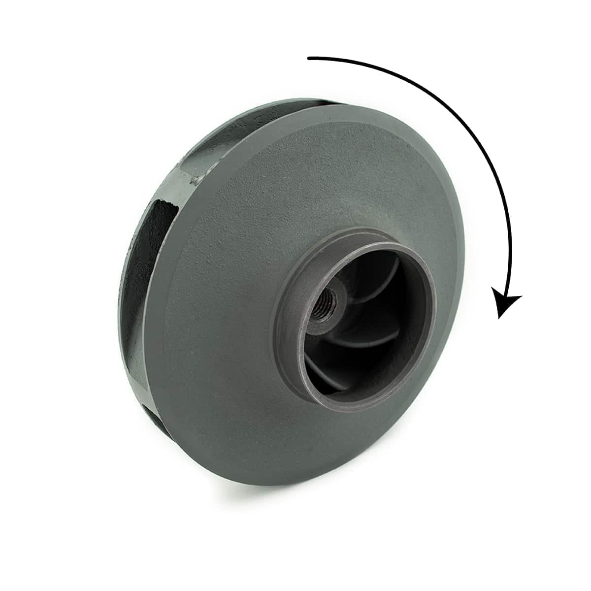 B3Z Counter-Clockwise Cast-Iron Impeller (Mechanical-Seal Pump)